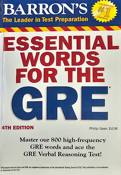 Essential words for the GRE