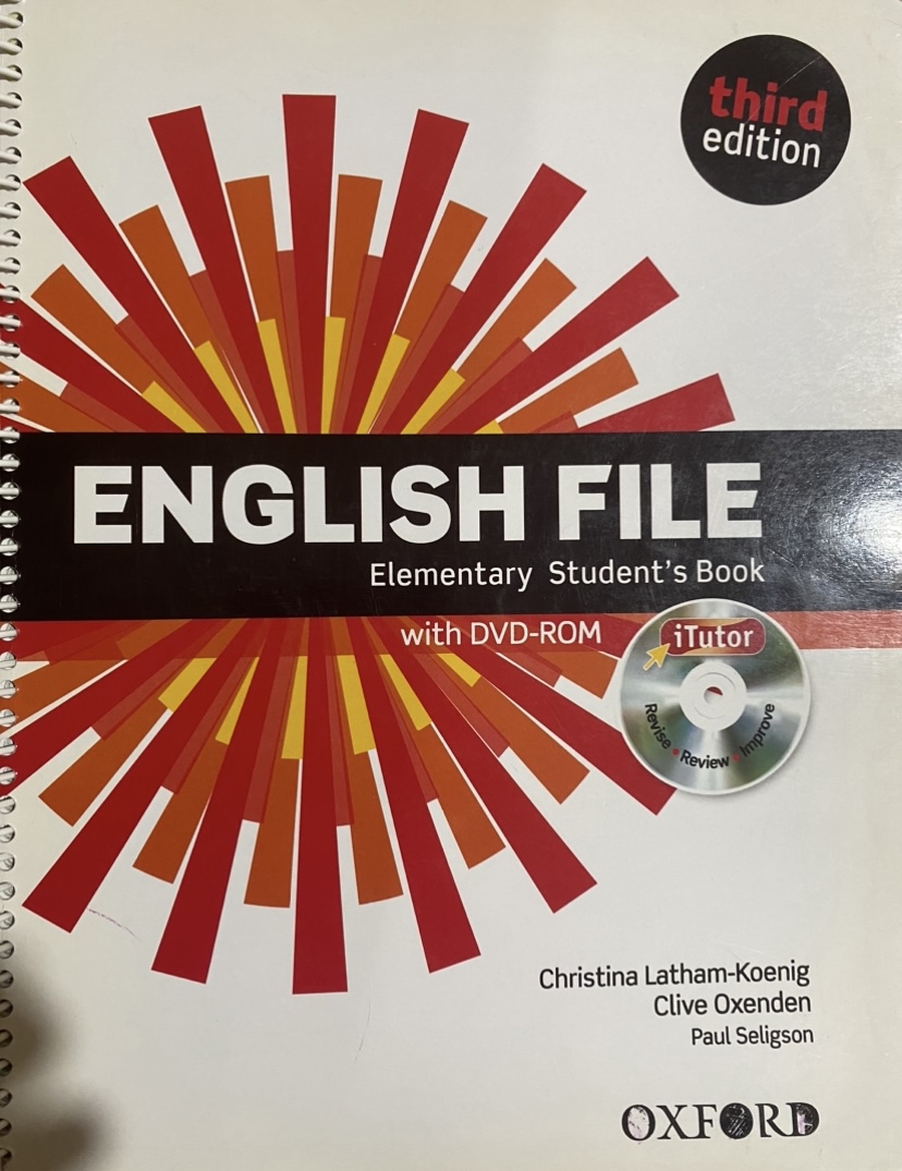 کتاب دست دوم ENGLISH FILE, elementary, student's book
