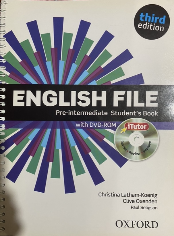 کتاب دست دوم ENGLISH FILE, pre-intermediate, student's book